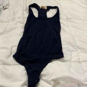 Navy Blue Women's Bodysuit
